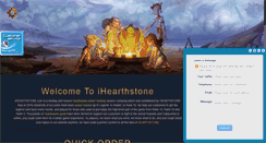 Desktop Screenshot of ihearthstone.com